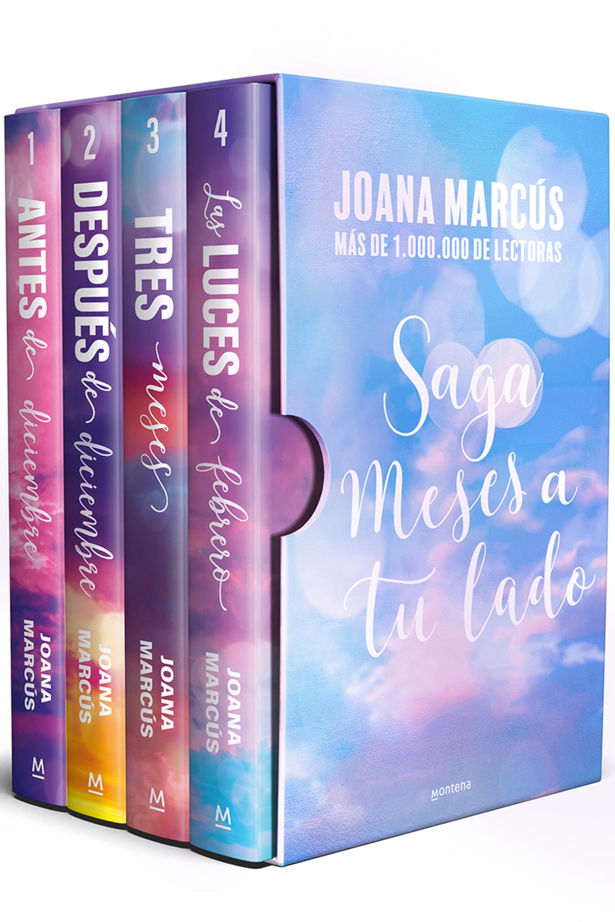 Estuche Saga Meses a tu lado (edición estuche con las 4 novelas) (Wattpad)