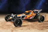 Tamiya Buggy 58628 1:10 Racing Fighter (DT-03) The Real, Coche teledirigido, vehículo RC, modelismo, Kit para Montar, Hobby, Tinkering, Color Naranja