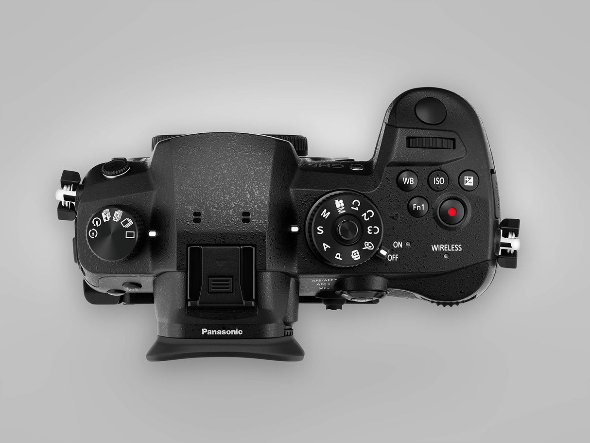 Panasonic Lumix DC-GH5 Cuerpo MILC 20,3 MP Live MOS 5184 x 3888 Pixeles Negro - Cámara digital (20,3 MP, 5184 x 3888 Pixeles, Live MOS, Full HD, Pantalla táctil, Negro)