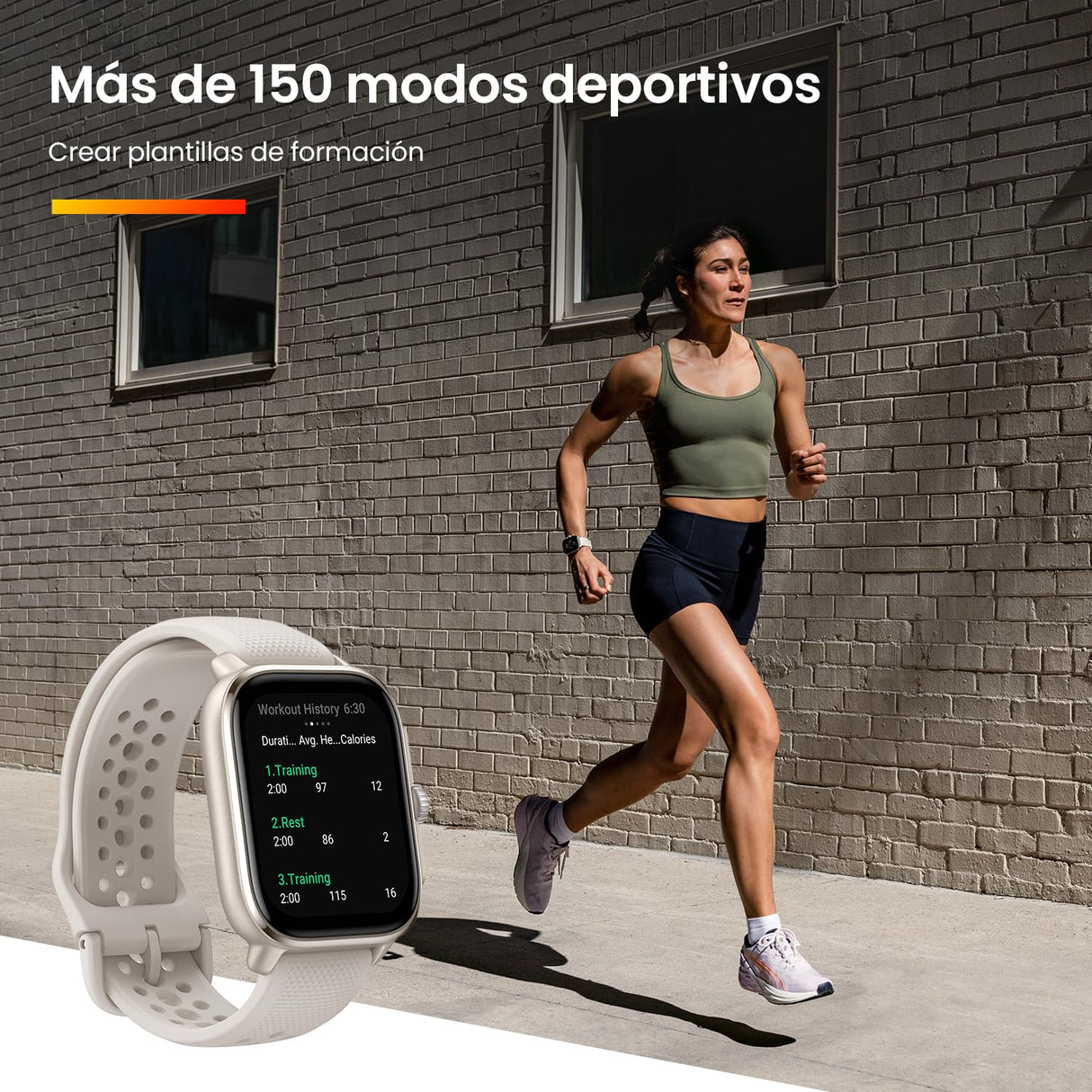 Amazfit Cheetah Square 44mm Reloj Inteligente Ligero para Correr con GPS de Doble Banda, mapas sin conexión,Monitor frecuencia cardíaca,oxígeno Sangre, Zepp Fitness