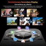 Blackview BL9000 - Teléfono móvil irrompible, 5G, doble pantalla 24 GB, 512 GB, Dimensity 8020/GPU 9 Core, 6,78 pulgadas, FHD+/120Hz, 50MP+50MP, 8800mAh/120W, Android13 Smartphone Gaming, WIFI 6/GPS