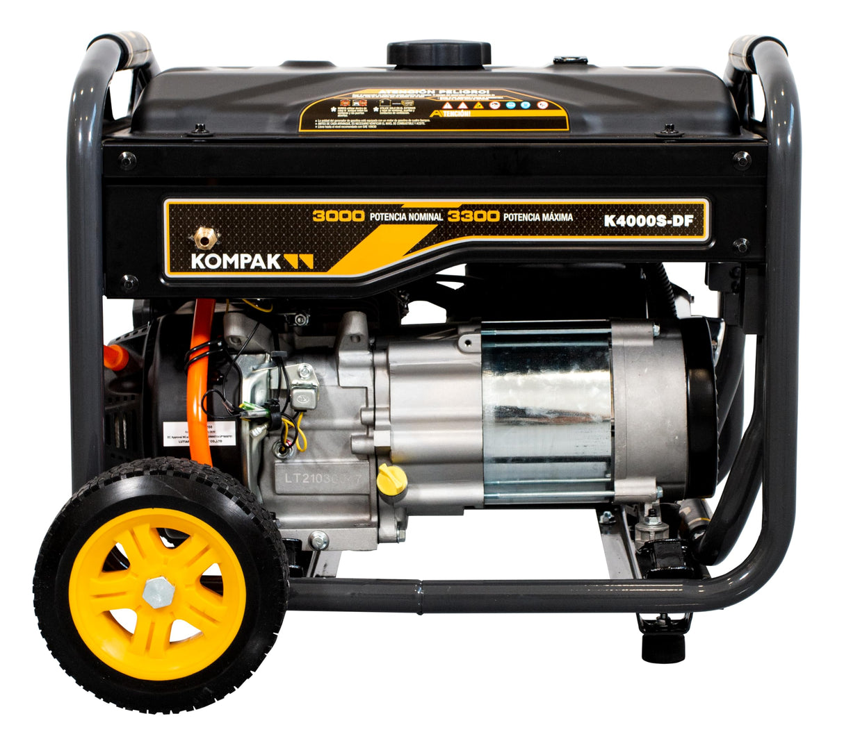 Kompak K4000S-DF Generador Dual Fuel Monofásico 3,3 kW