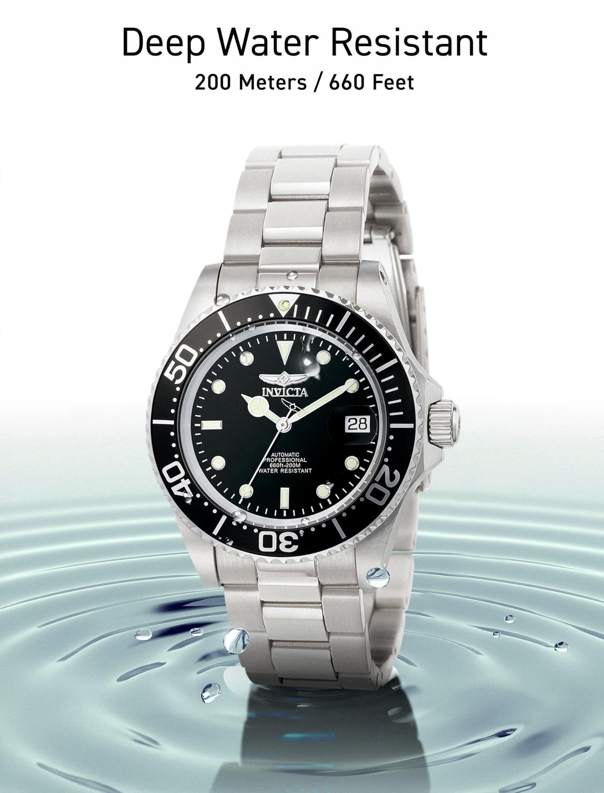 Invicta Pro Diver Reloj Automático para Hombre de acero inoxidable - 40mm