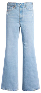 Levi's Ribcage Bells Dark Indigo-Worn IN, Sonoma Walks, 33W / 32L para Mujer
