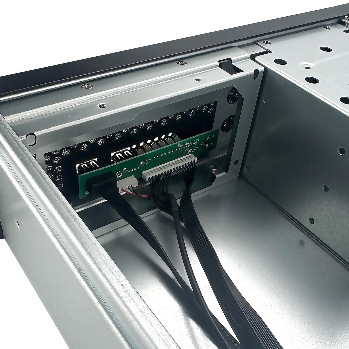 Fantec SG-290 2HE - Caja para Servidor (550 mm, sin Fuente de alimentación)