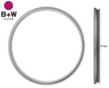 B+W 007 Filtro de protección, Filtro Transparente (77 mm, T-Pro, Acabado Titanio, MRC Nano, 16 Veces Recubierto, superfino, Premium)