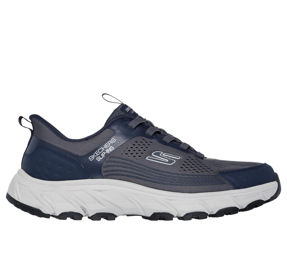 Skechers Hillcrest 2.0, Zapatillas Hombre, Navy Synthetic/Textile/Trim, 42 EU