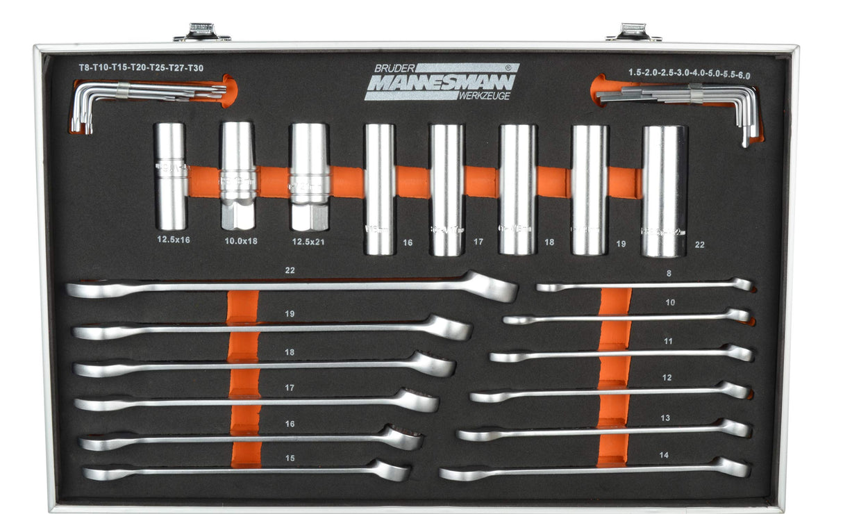 Brüder Mannesmann Tools M98432 Socket Spanner Set 232 Pieces