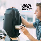 Gomatic Navigator Backpack 15-21 L Black | Mochila de Viaje | Mochila para el Portátil | Equipaje de Mano | Mochila para el Gimnasio | Bolsa de Mano | Mochila de Día | Ampliable | Resistente al Agua