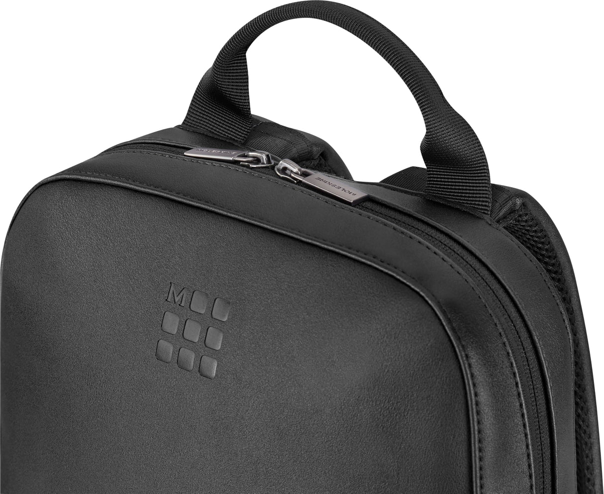 Moleskine Mochila Pequeña, Colección Classic, Mochila Compatible ConTablet, iPad, Laptop Hasta 11 Pulgadas, Dimensiones 25 x 36 x 7 cm, Color Negro