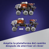 LEGO Technic Róver Explorador del Equipo de Marte Juguete de Construcción Espacial con Planeta y Vehículo, Regalo para Niños y Niñas de 11 Años o Más, Juego del Espacio Inspirado en la NASA 42180