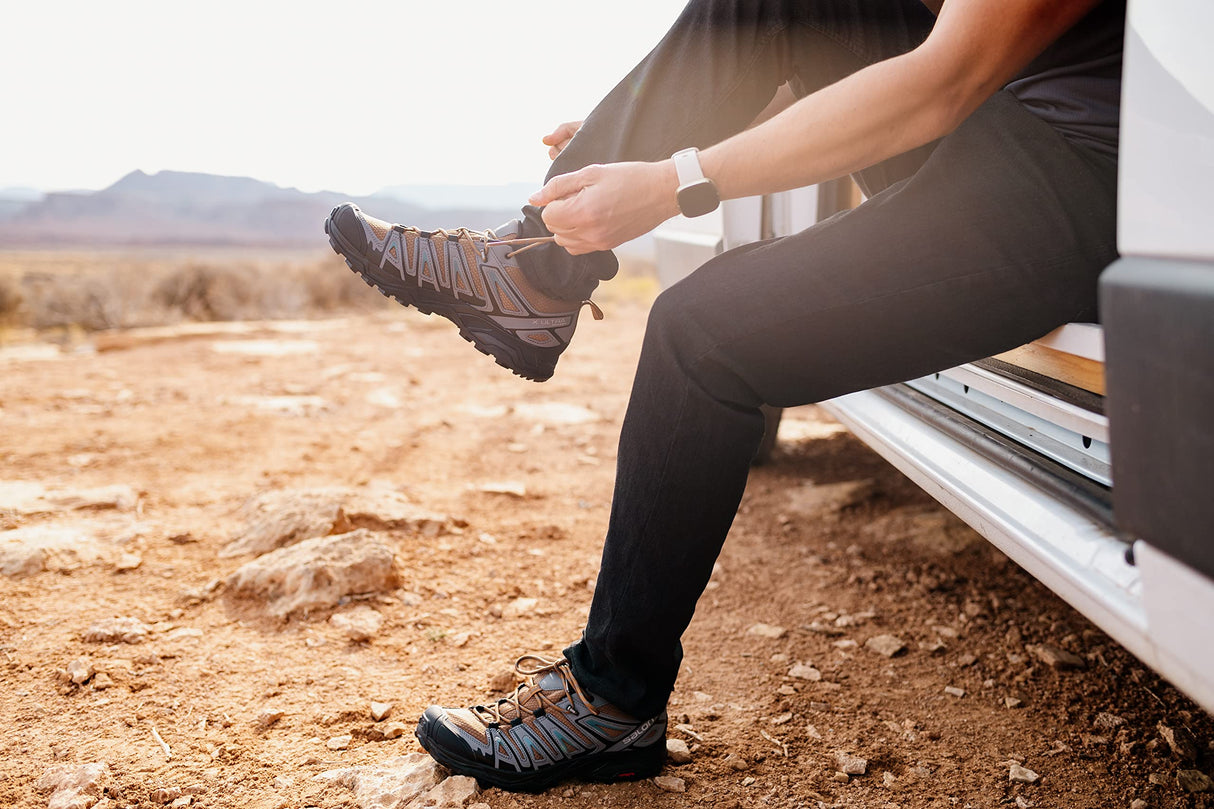 Salomon X Ultra Pioneer Aero Zapatillas de Senderismo para Hombre, Sujeción del pie segura, Estabilidad y amortiguación, Mayor agarre, Toffee, 40