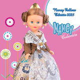 Nancy Colección Fallera Edición 2025, Muñeca de 42 cm, con Auténtico Traje Regional de la Comunidad Valenciana, Diseño y Accesorios hechos en Honor a las Fallas, Certificado Oficial, Famosa (NAL12000)