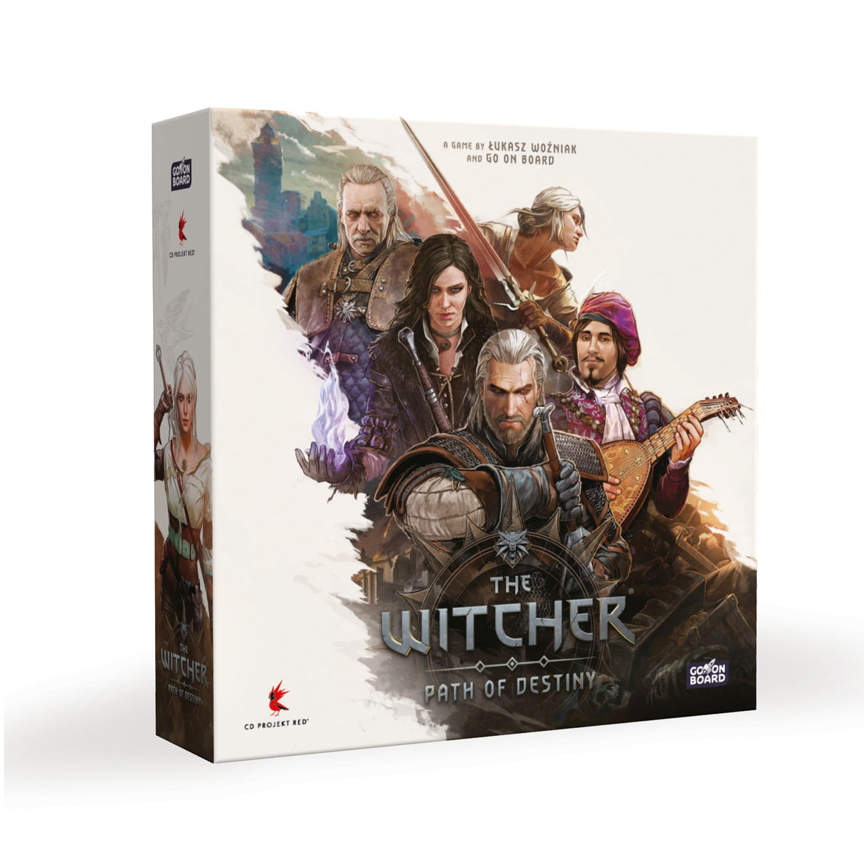 Go On Board | The Witcher Path of Destiny | Deluxe Edition | 1-5 Player Tableau-Building Card Game | Ages 14+ Game in English