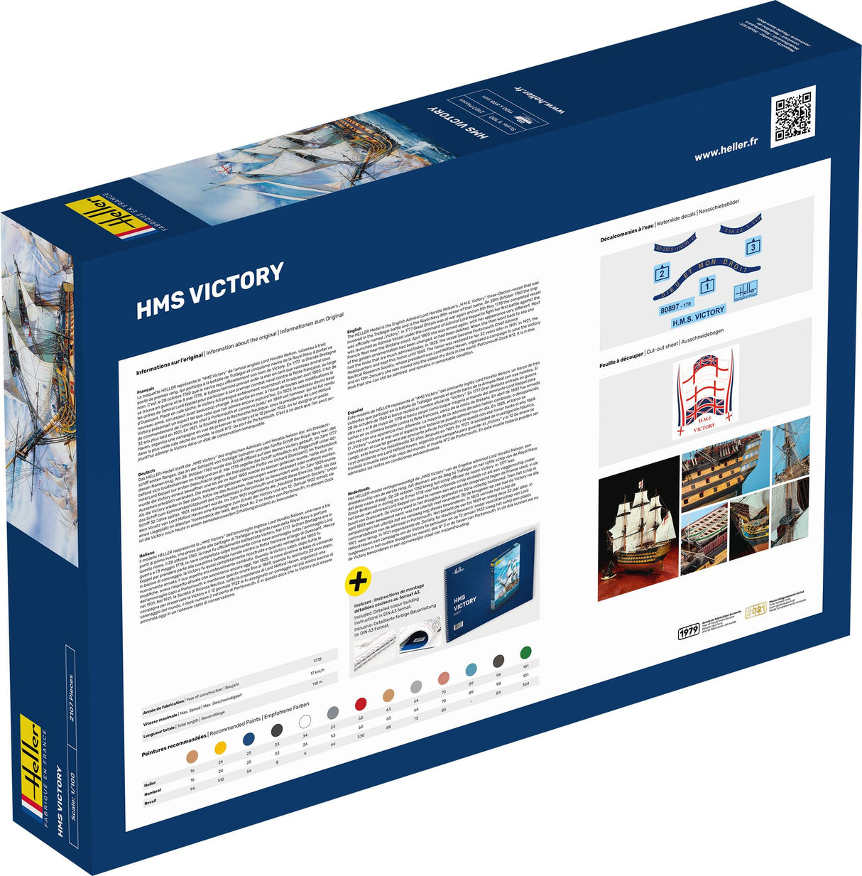 Heller Kit de modelos HEL80897, varios