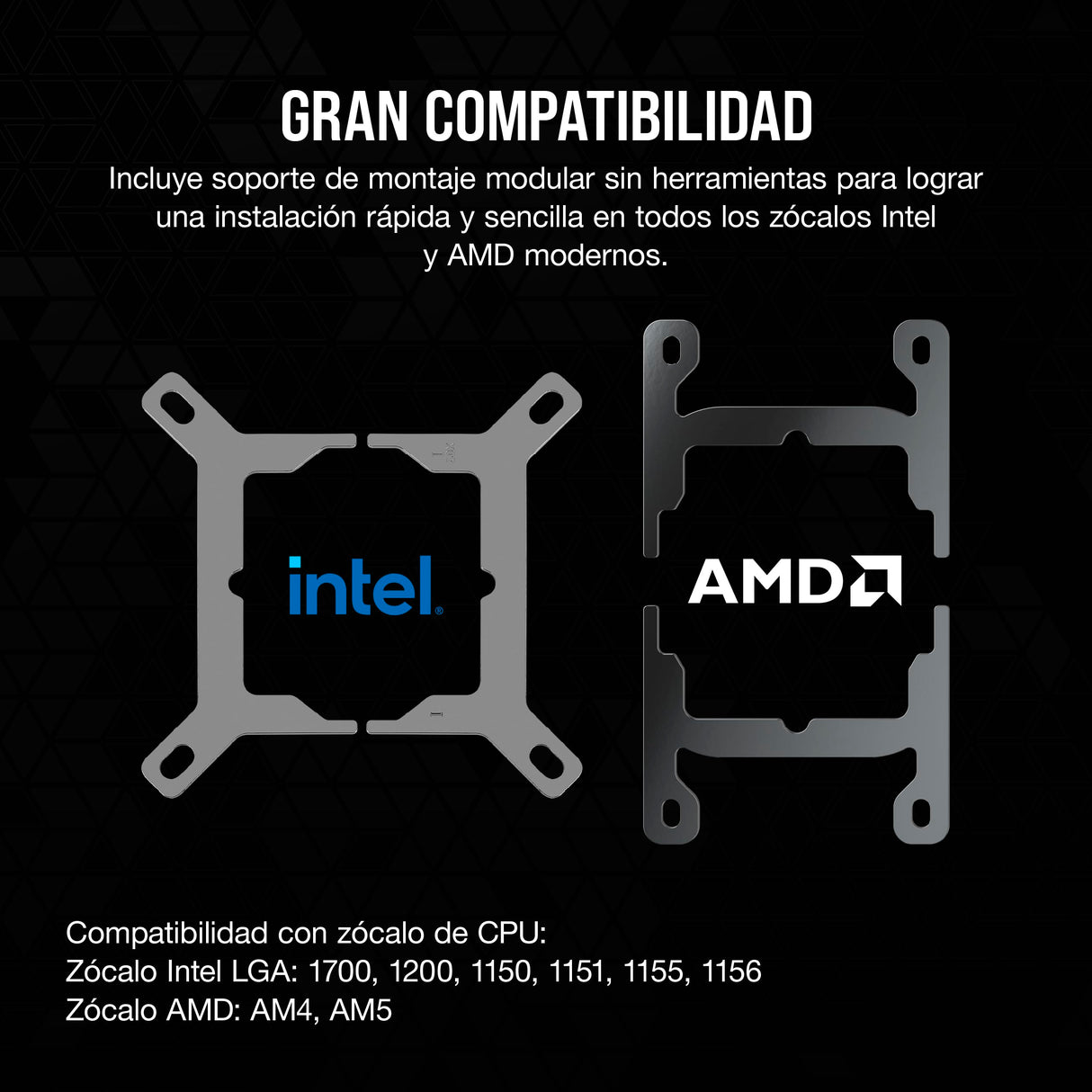 Corsair iCUE Link H115i RGB Refrigerador Líquido RGB para CPU - 280mm AIO - Ventiladores QX140 RGB - Se Adapta a Intel® LGA 1700, AMD® AM5 - Concentrador de Sistema iCUE Link Incluido - Negro