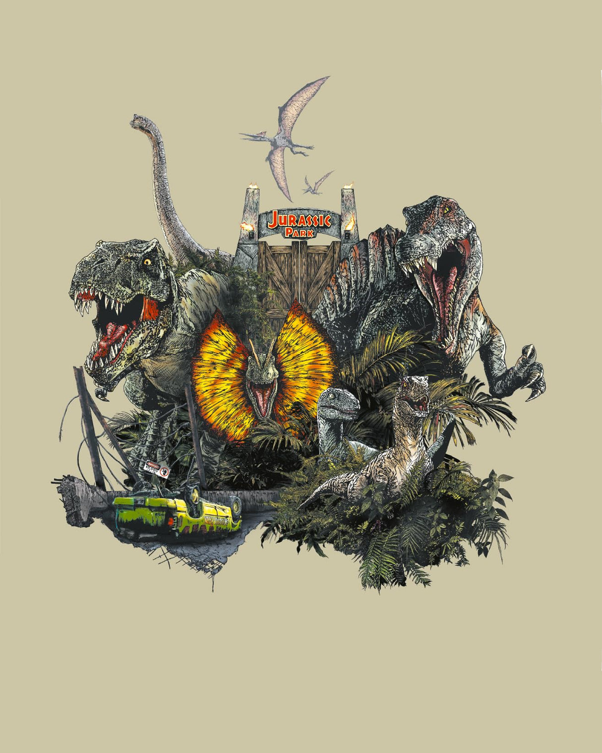 Jurassic Park Trilogy [4k Ultra HD] (Ltd Ed Steelbook) [Blu-ray]