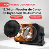 Pyle altavoces, Duales, Resistentes al agua y a la intemperie, Montaje en pared o techo, 5.25”, Ideal para uso en piscinas, Patios, Terrazas, Espacios interiores