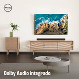 JBL Cinema SB 510 Barra de Sonido de 3.1 canales con subwoofer incorporado para graves profundos y 200 vatios de potente Dolby Audio para una experiencia auditiva de calidad, negro