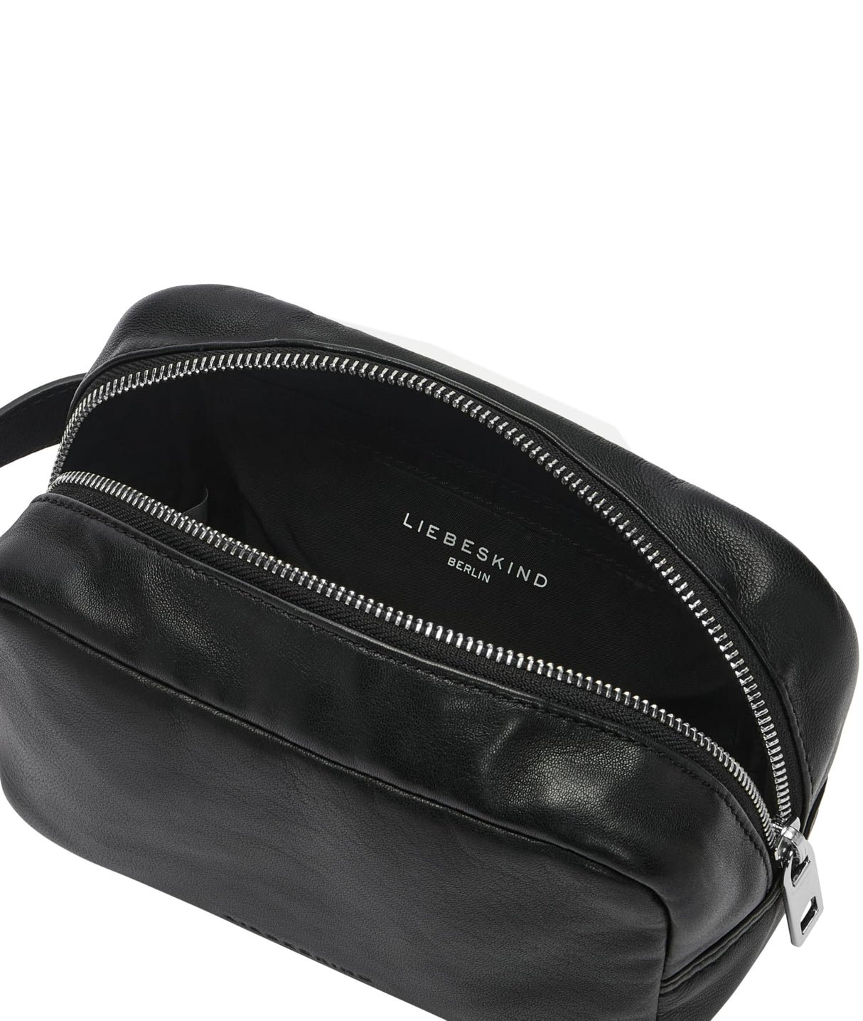 Liebeskind Cosmetic Pouch Small Acc Sheep Natural, Accesorios para Bolsas Mujeres, Negro
