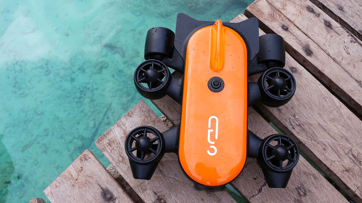 Geneinno 150 m Tether Titan Professional Underwater Drone ROV AUV Robot