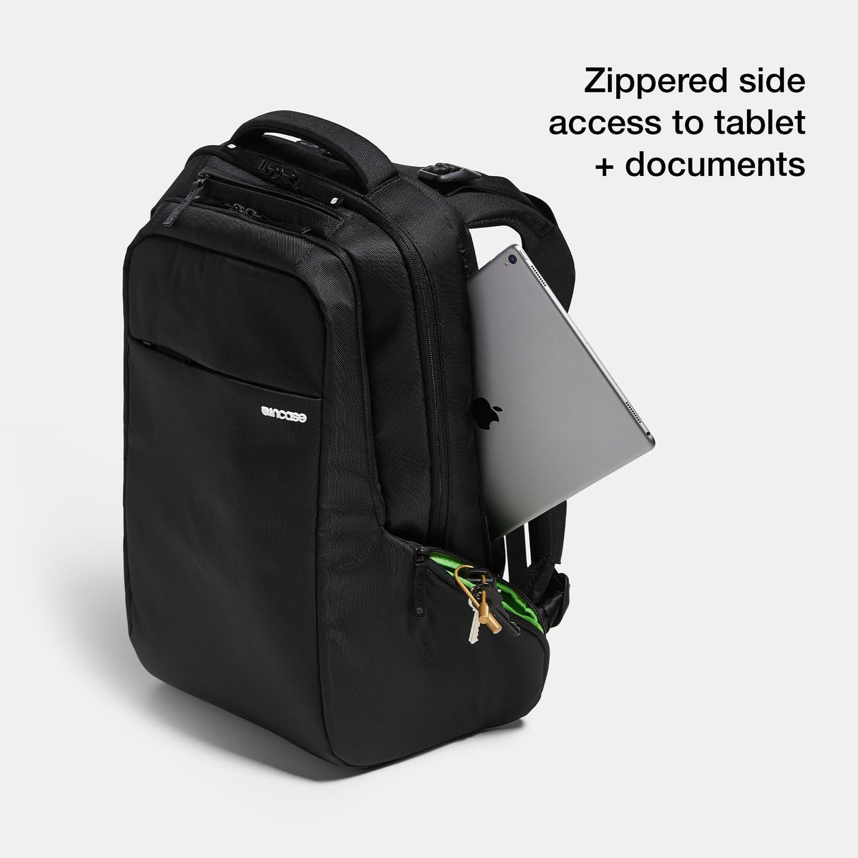 Incase, ICON Backpack Unisex adulto, Negro, Talla única
