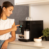 Cecotec Cafetera Superautomática Cremmaet Compactccino. 1350 W, Thermoblock, Bomba de Presión de 19bars, Sistema Plug&Play, Depósito de Café con Molinillo Integrado, Limpieza Automática