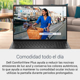 DELL 16 Ordenador Portátil DC16250 – 16" 2K (1920x1200), Intel Core 7 150U, Gráficos Intel UHD, 16GB RAM DDR5, 1TB SSD, Windows 11 Home, Lector de Huellas, Teclado QWERTY Español – Negro Carbón