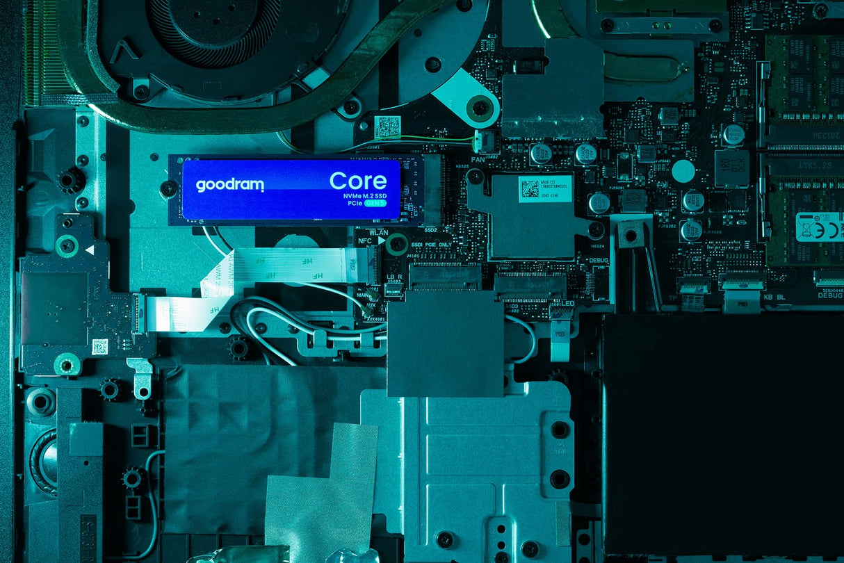 GoodRam - SSD 1000 GB - SSD Interno - Almacenamiento de Datos - Unidad SSD Interna para Ordenadores y Portátiles, PCIe 5.0x4, Lectura 10 200 MB/s, Transferencia máx. 8400 MB/s, Core Azul