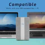 OWC Mercury Elite Pro Dual (0 TB), concentrador USB de 3 Puertos, USB 3.2 Gen 2 (USB-C), 10 GB/s, solución de Almacenamiento Externo