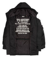 Schott NYC N3y Chaqueta, Negro, XL para Hombre