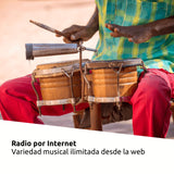 TechniSat DIGITRADIO 550 IR - Radio estéreo por Internet (Dab+, FM, WLAN, Bluetooth, Control por App, Despertador), Negro
