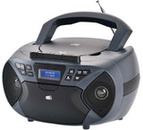 MAJESTIC Radiorgrabador (Ah-2430) portátil Dab Boom Box Tris C-CS y CD
