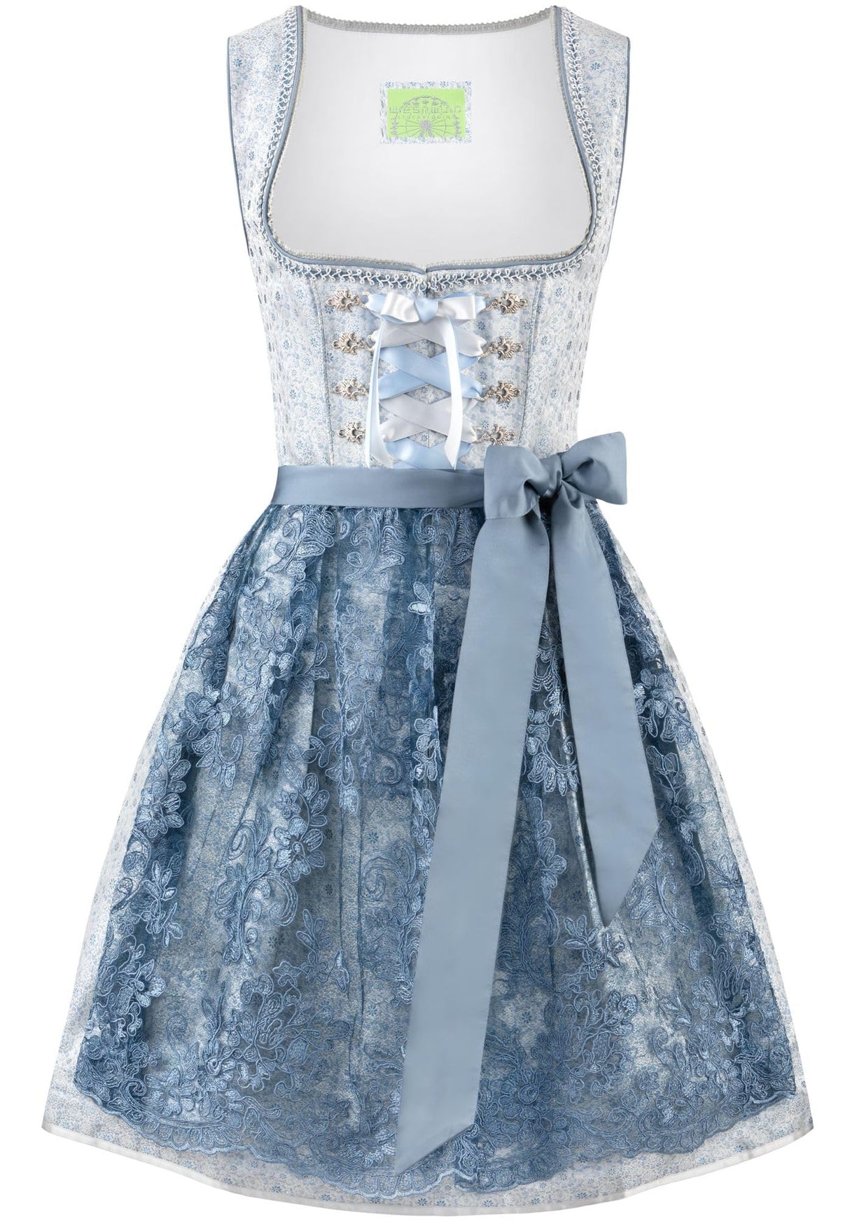 Stockerpoint Nanita Vestido, Azul Ahumado, 44 para Mujer