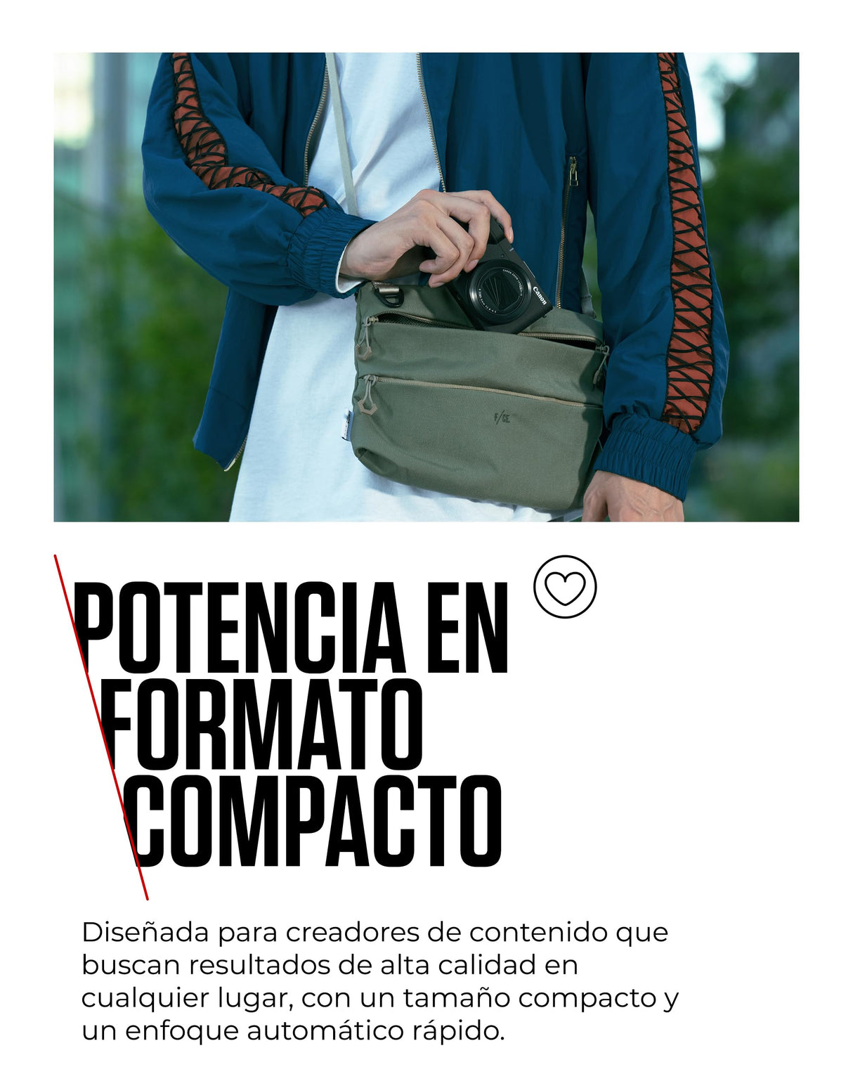 Canon PowerShot V1 - Cámara para Vlogging con Objetivo Ultra Gran Angular f/2.8 | Creadores de Contenido, Vlogs y Viajes | Conexión por USB y Wi-Fi