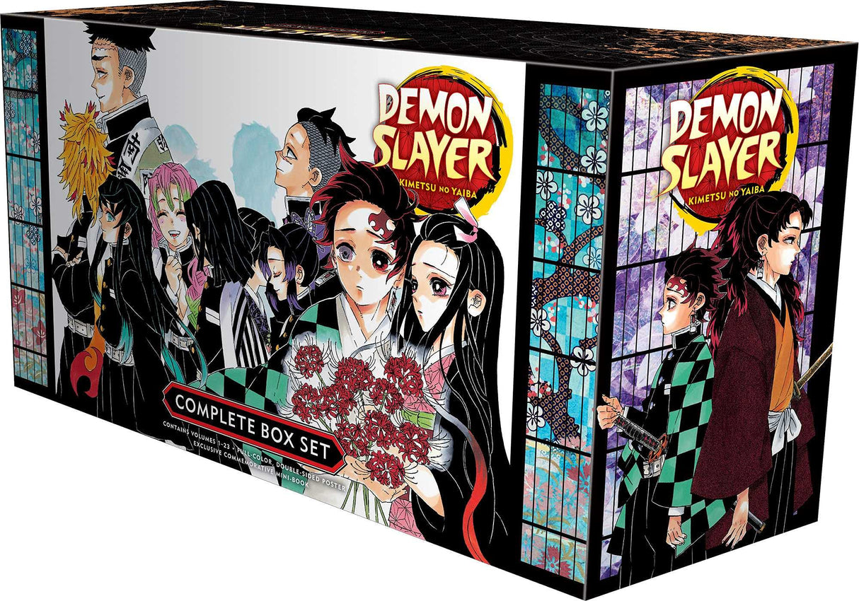 Demon Slayer Complete Box Set: Includes volumes 1-23 with premium (Demon Slayer: Kimetsu no Yaiba Complete Box Set)