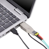StarTech.com Mini Conversor de Medios de Fibra Gigabit a Ethernet RJ45 - de Fibra Monomodo o Multimodo - Alimentado por USB