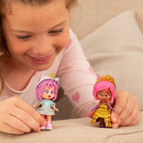 KOOKYLOOS Serie Glitter Glam – Colección completa de 12 KookyLoos. Muñeca sorpresa coleccionable con accesorios de moda, ropa, zapatos y juguetes con 3 expresiones divertidas. 12 muñecas incluídas