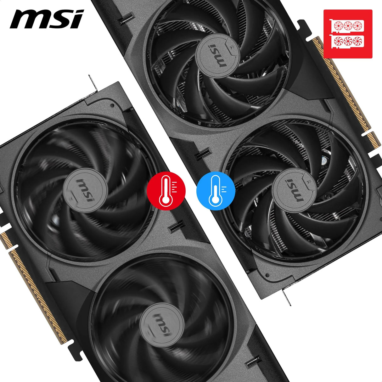 MSI GeForce RTX 5080 16G Ventus 3X OC Negro