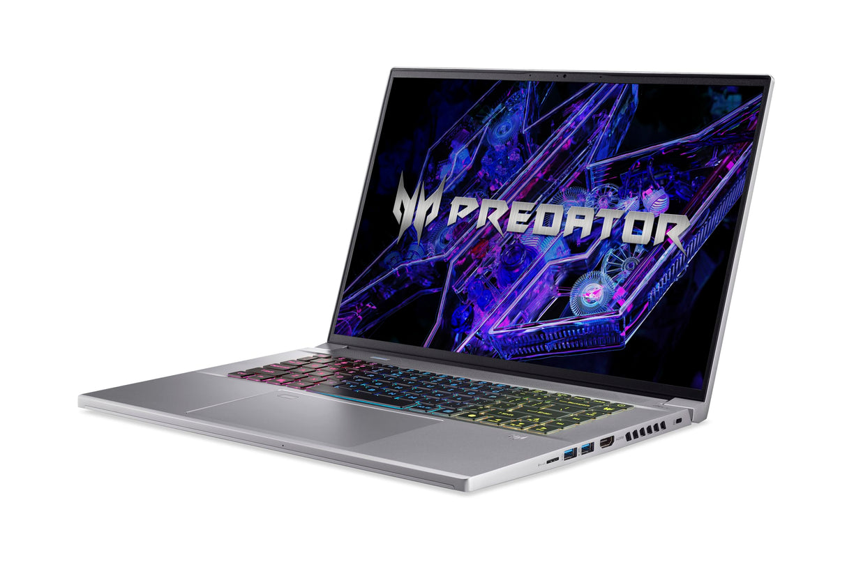 Acer Predator Triton Neo 16 PTN16-51-7177 - Ordenador Portátil Gaming 16" WQXGA 165 Hz (Intel Core Ultra 7-155H, 32GB RAM, 1TB SSD, NVIDIA GeForce RTX 4070, Sin SO) Plata - Teclado QWERTY Español