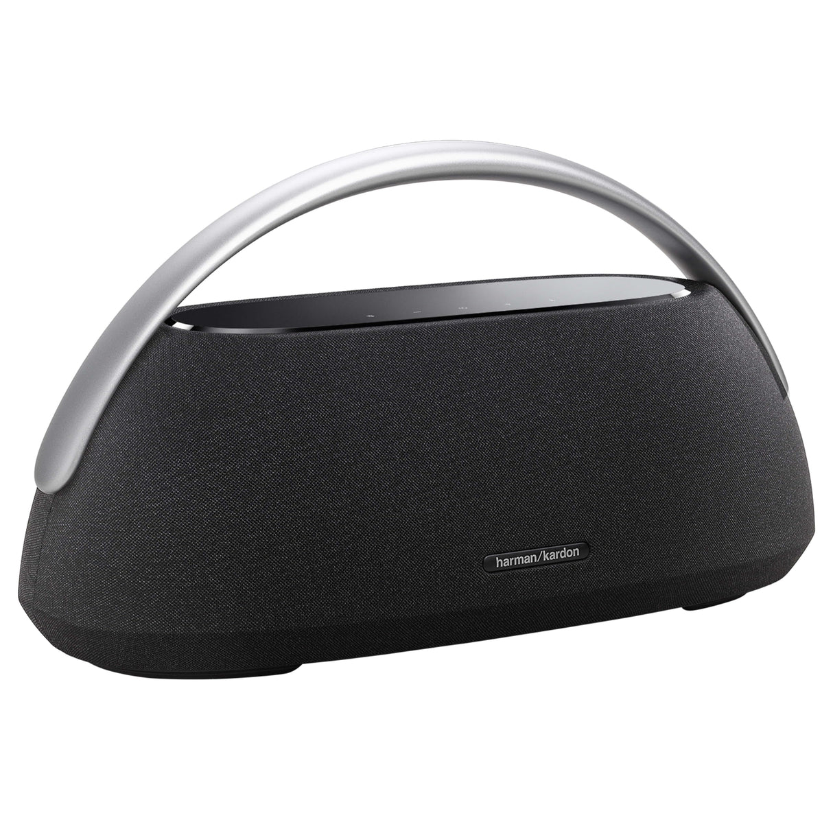 Harman Kardon Go Plus Play 3 Altavoz portátil, con Sonido estéreo, diseño Elegante, Bluetooth, Controles táctiles intuitivos y duración de batería de hasta 8 hrs, Negro, Enchufe EU (Tipo C)