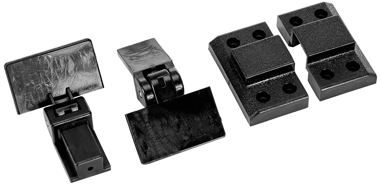 Cubierta Reloop RP-7000/8000 - Protección acrílica Plegable contra Polvo y Suciedad para Tocadiscos, Reloop RP-7000/8000 MK1 y MK2 (Negro Transparente)