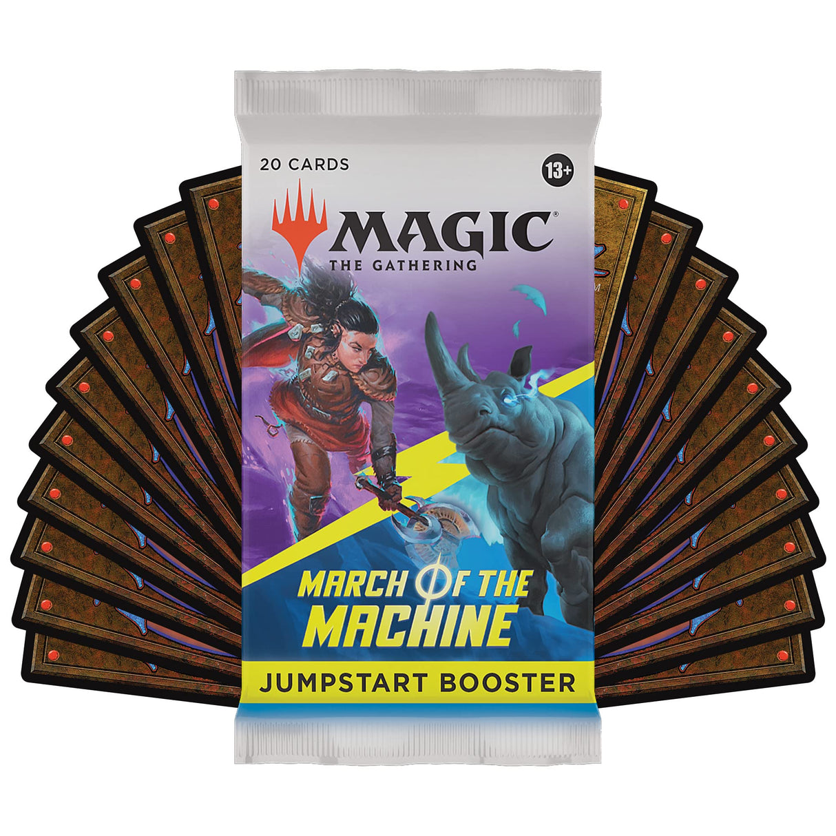 Magic The Gathering March of The Machine Jumpstart Booster Box, 18 Packs (Versión en Inglés)