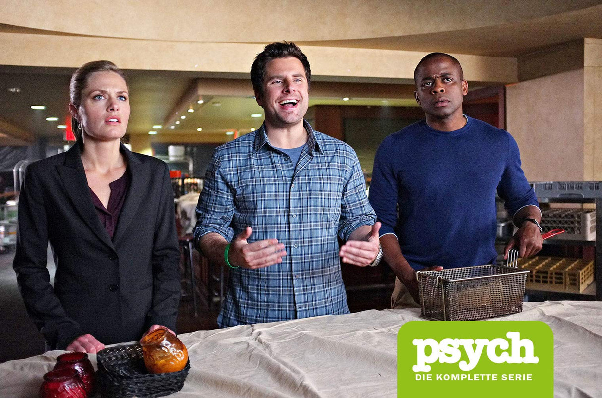 Psych - Die komplette Serie/Staffel 1-8 [Alemania] [DVD]