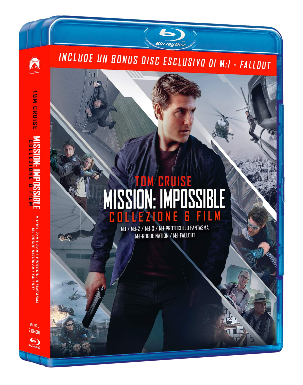 Mission Impossible 1-6 Collection (Blu-Ray) (7 Dischi) [Blu-ray]