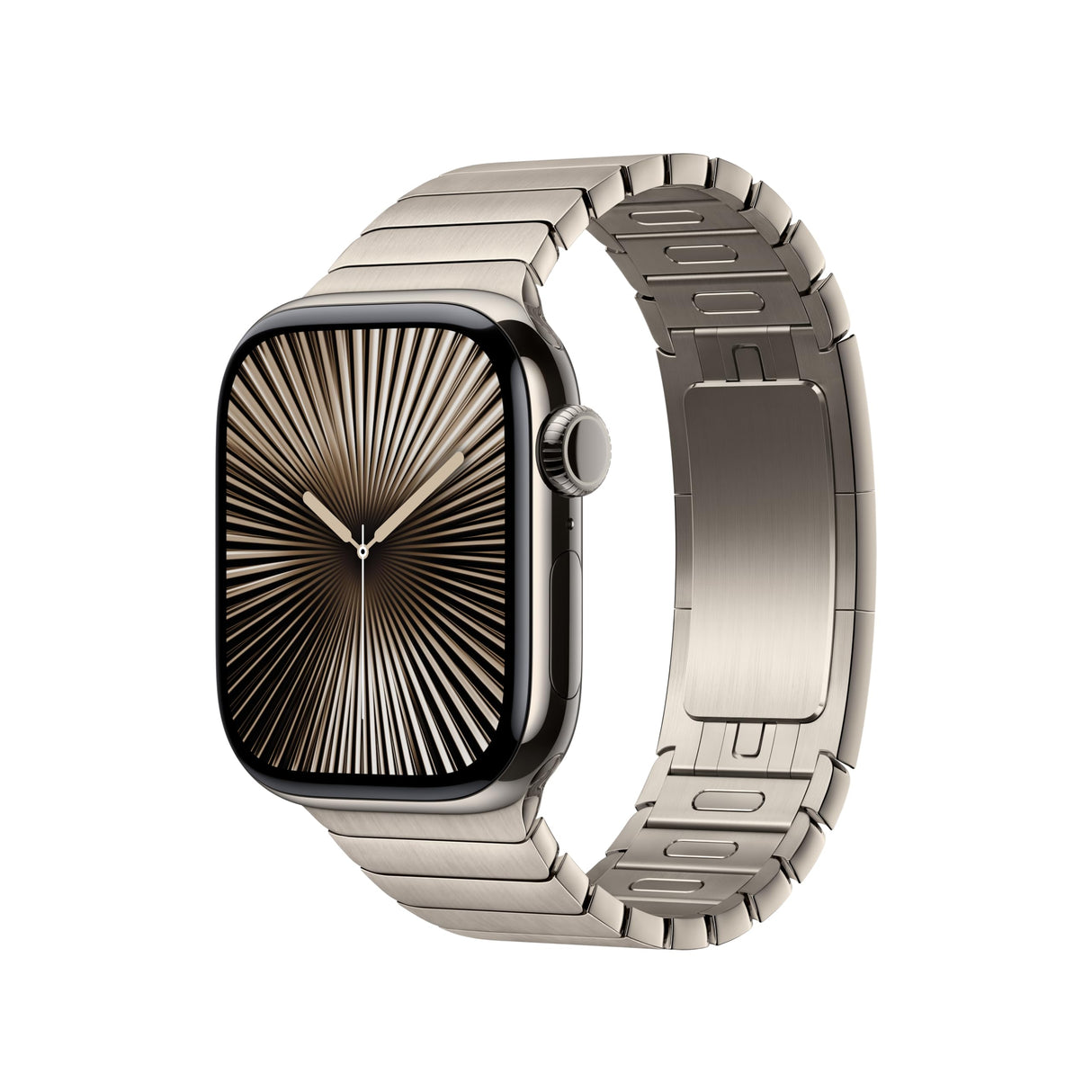 Apple Watch Band - Pulsera de eslabones - 42 mm - Natural - Talla única (se adapata a la mayoría de muñecas)