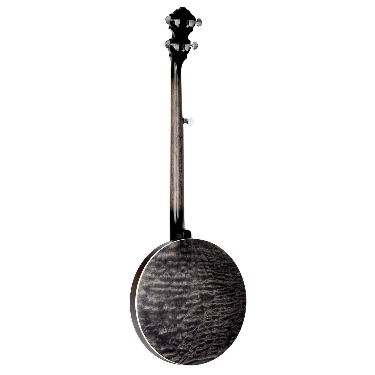 ORTEGA Falcon Series Banjo - Carbón transparente + Funda, OBJE400TCO