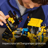 LEGO Technic Cargadora con Ruedas Volvo L120 Electric - Excavadora de Juguete - Maqueta de Vehículo de Obra con Dirección Articulada y Pala Móvil - Regalo de Cumpleaños para Niños de 9+ Años 42209