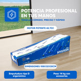 Hyundai Desbrozadora Multifunción 4 en 1 para Jardinería Completa - Herramienta de Corte con Eje Desmontable para Versatilidad - Cortacésped a Gasolina 42,7 CC para Alta Eficiencia de Trabajo