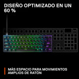 SteelSeries Apex 9 Mini - Teclado Mecánico de Gaming - Interruptores ópticos - Accionamiento de 2 puntos - Forma compacto Esports Mini 60 % - Interruptores intercambiables - Teclado nórdico (QWERTY)